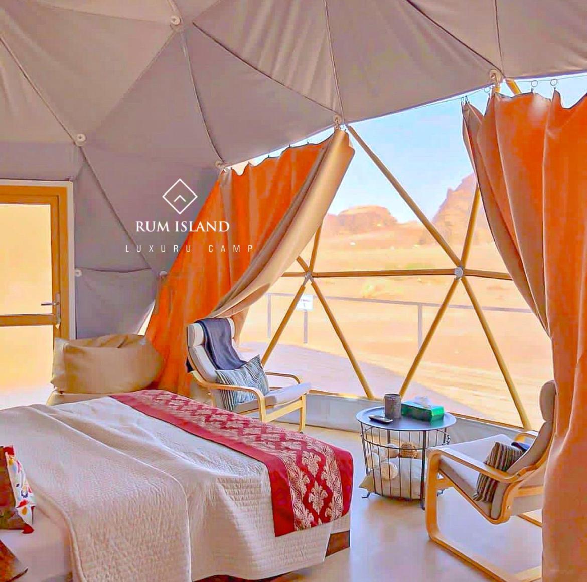 Rum dune camp Wadi Rum Eksteriør billede