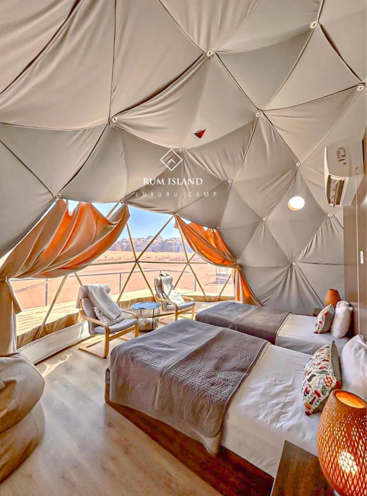 Rum dune camp Wadi Rum Eksteriør billede